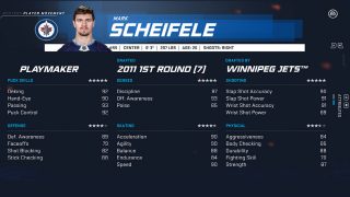 nhl 17 winnipeg jets ratings