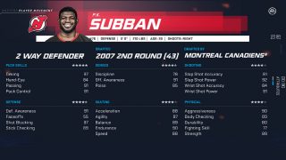 stats nhl