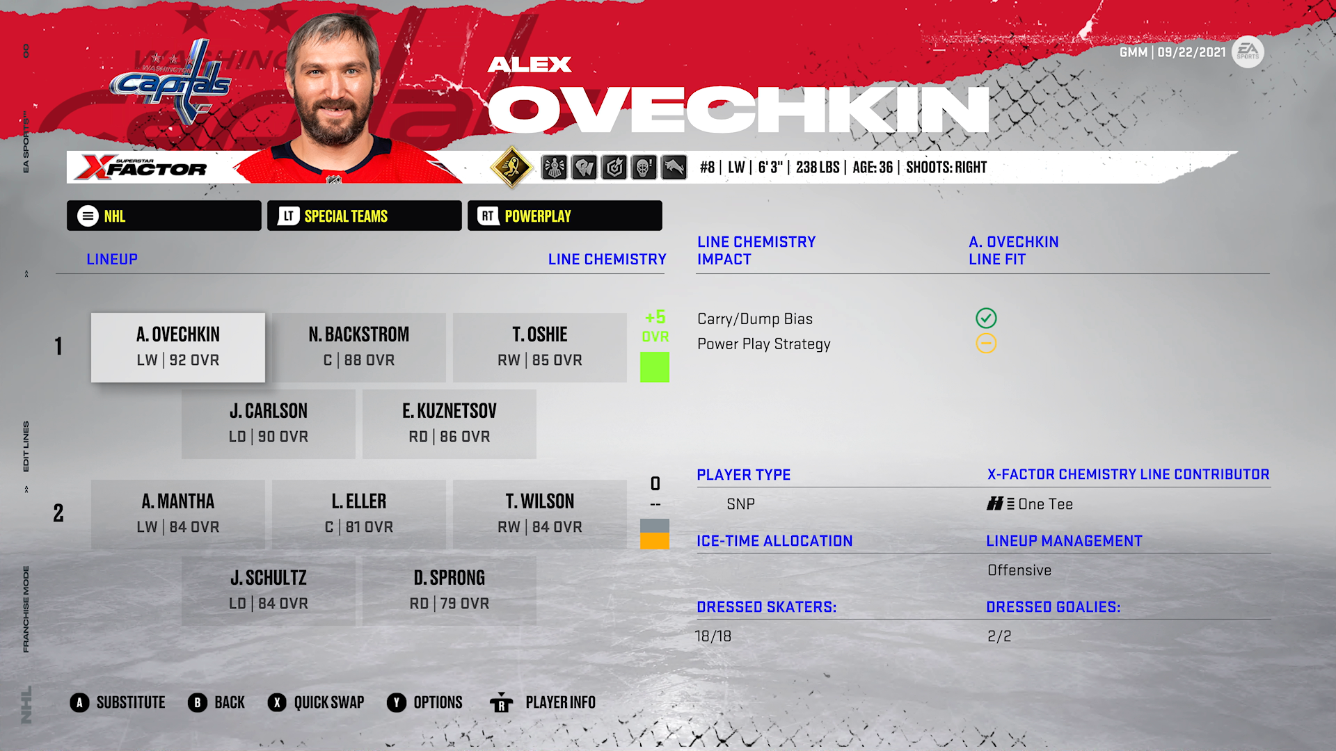 ea nhl 22 franchise mode