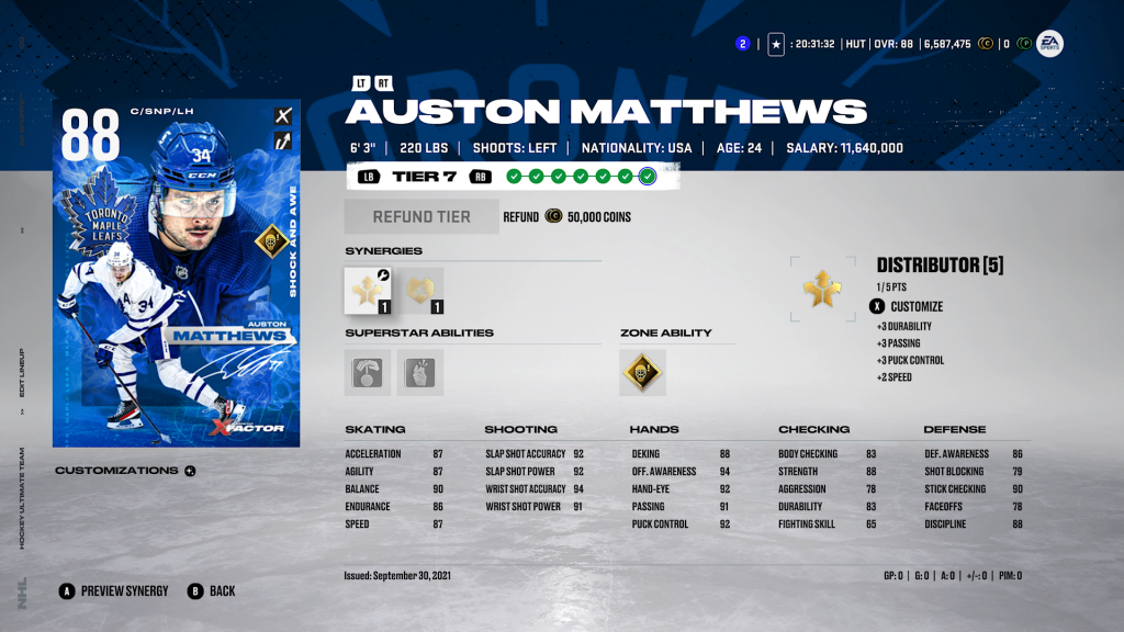 NHL 22 HUT Deep Dive
