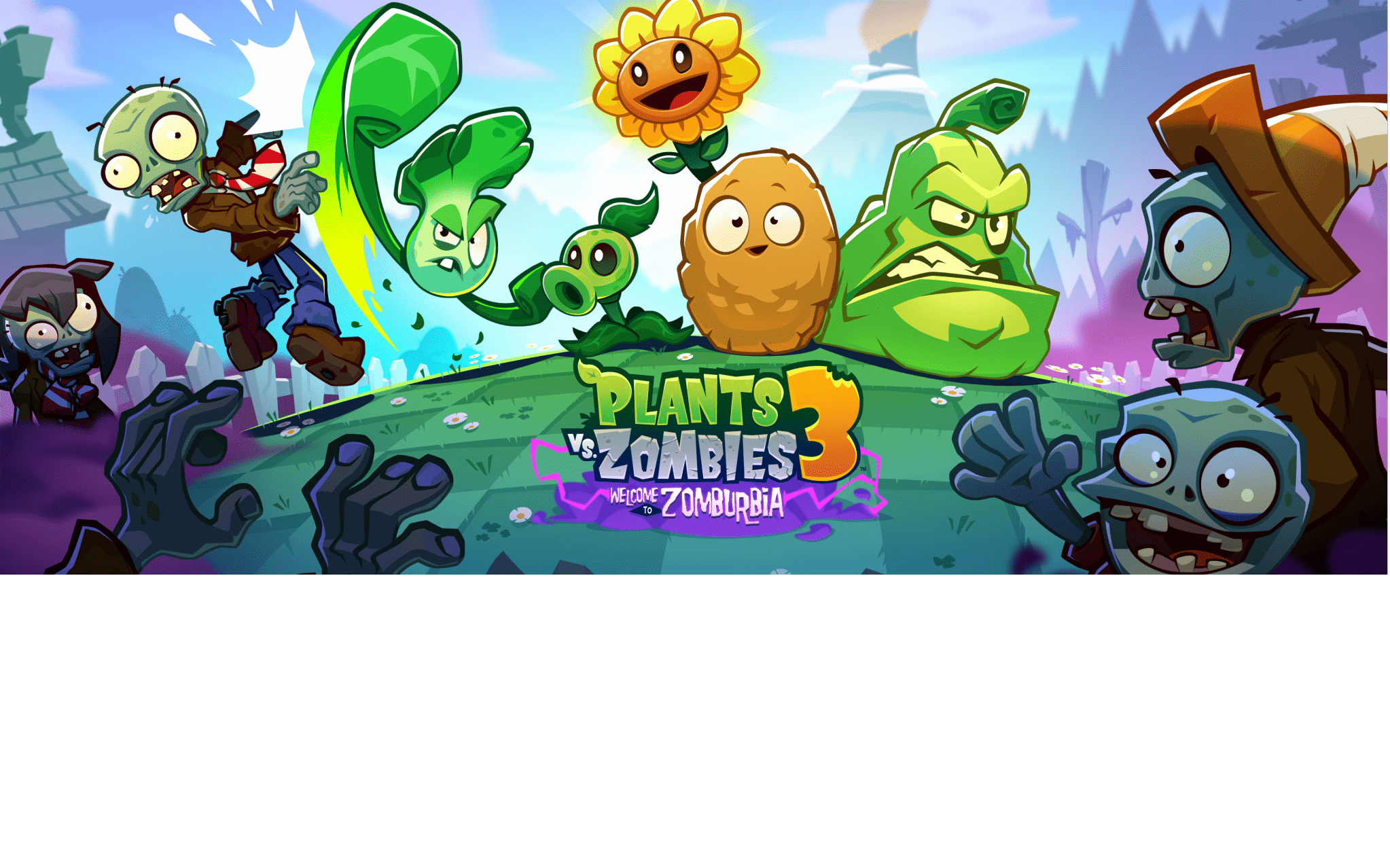 Plants vs zombies 3 welcome to zomburbia electronic arts