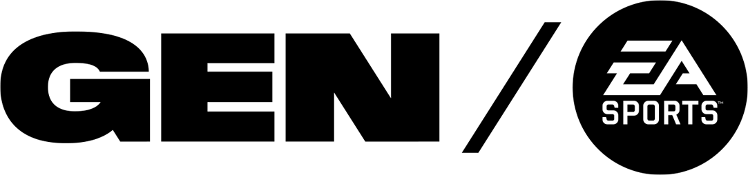 GEN / EA Sports logo in black