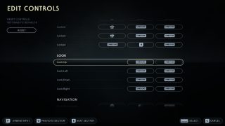 This image shows the Controls settings listed below.