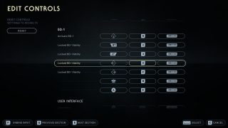 This image shows the Controls settings listed below.