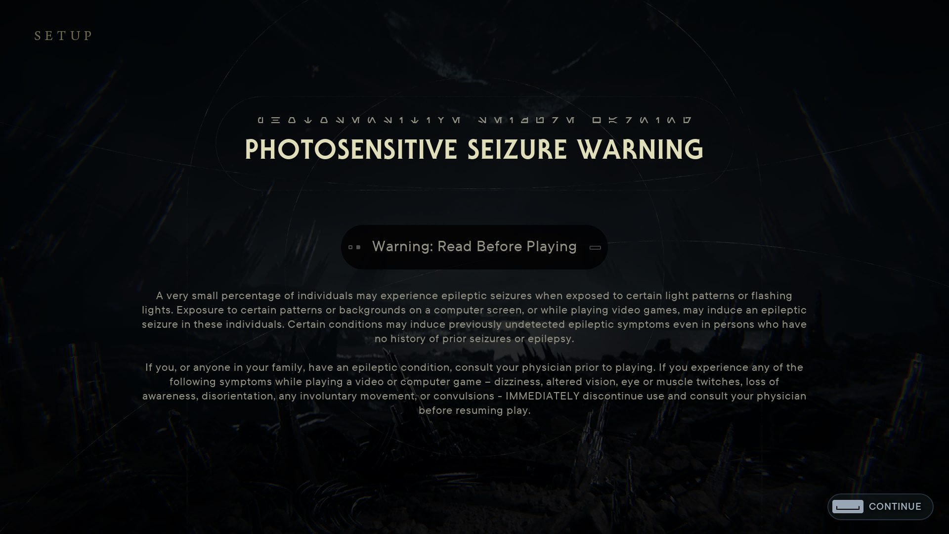 Star Wars Jedi: Survivor First Boot Settings For PC - An Official EA Site