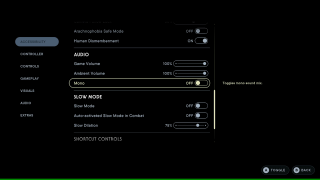 This image shows the Accessibility settings listed below.