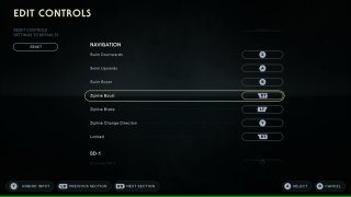 This image shows the Controls settings listed below.