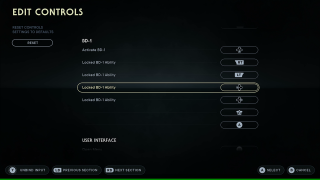 This image shows the Controls settings listed below.