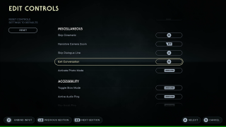 This image shows the Controls settings listed below.