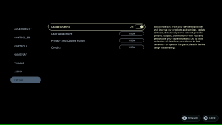 This image shows the Controls settings listed below.
