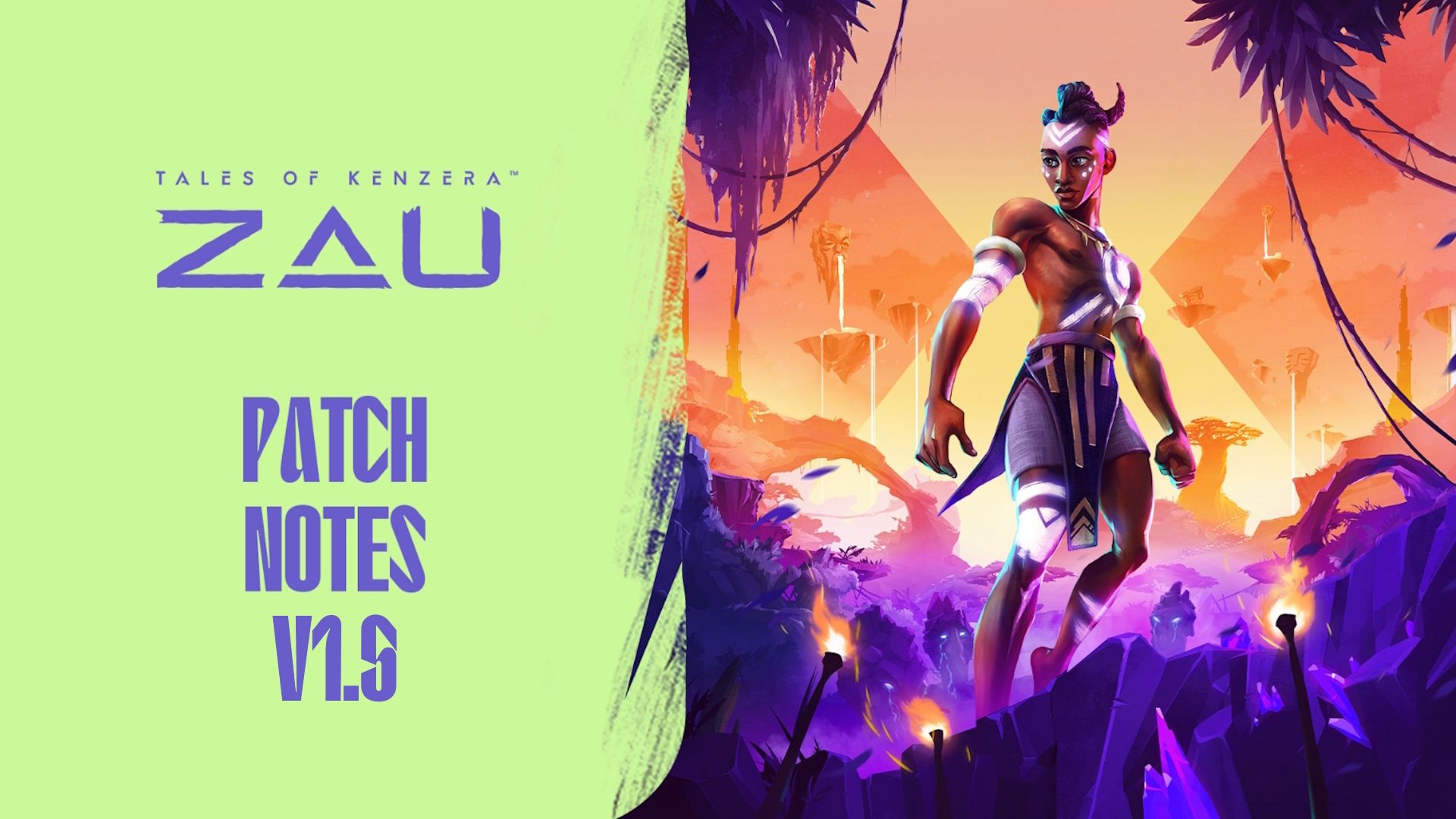 Tales of kenzera zau patch 1 5 notes