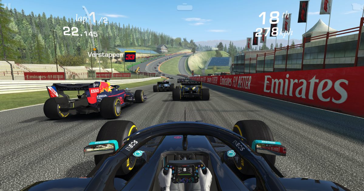 Jogo corrida da formula 1