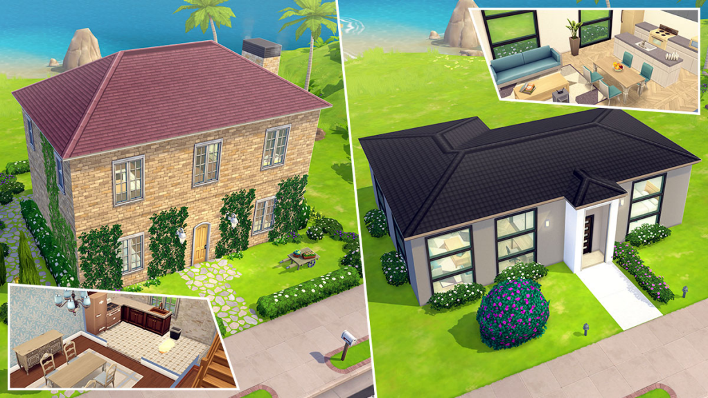 Was ist der Sims am Haus?