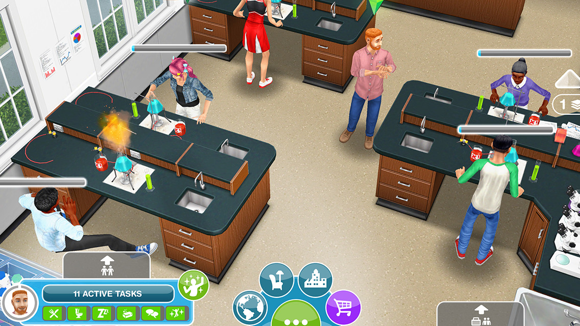 in the sims free play