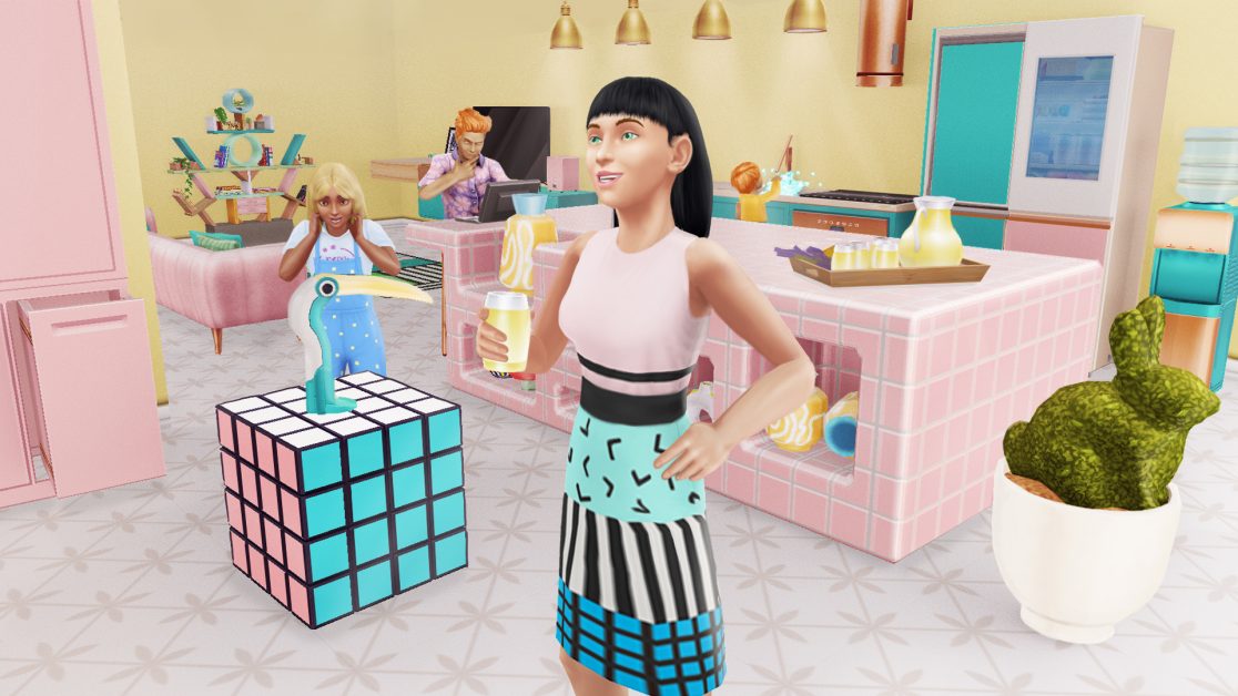 O closet virtual do jogo The Sims (Fonte: Tudo em 1) - blogModacad- Moda  nos games virtuais