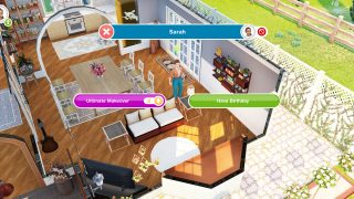 In-game screenshot showing step 1 of the Sim count fix for the U109 update.