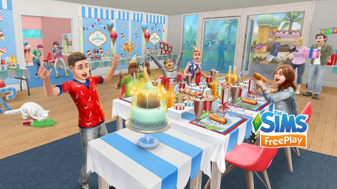 The Sims Mobile - Comemore com Festas no The Sims Mobile