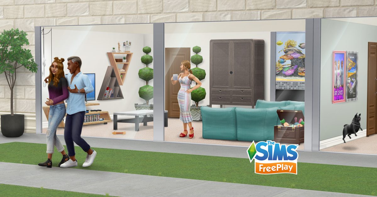 The Sims Freeplay  Party House Tour! 