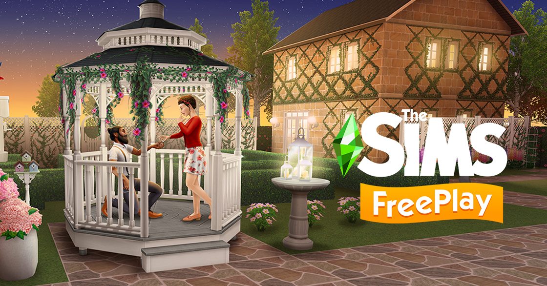 Предложение руки и сердца в Sims FreePlay