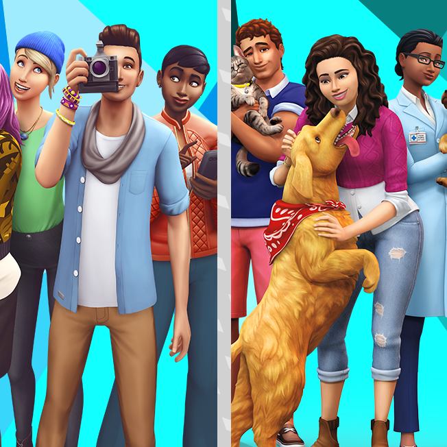 when can you download the sims 4 cats and dogs preorder