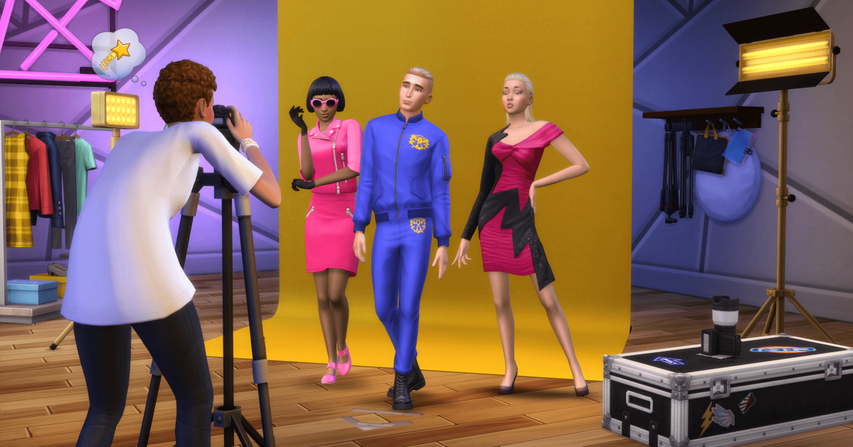 Le kit d'objets Les Sims 4 : Moschino 