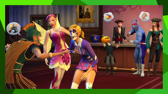 the sims 4 spooky stuff