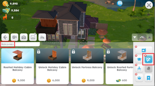 The Sims Mobile - Build Mode