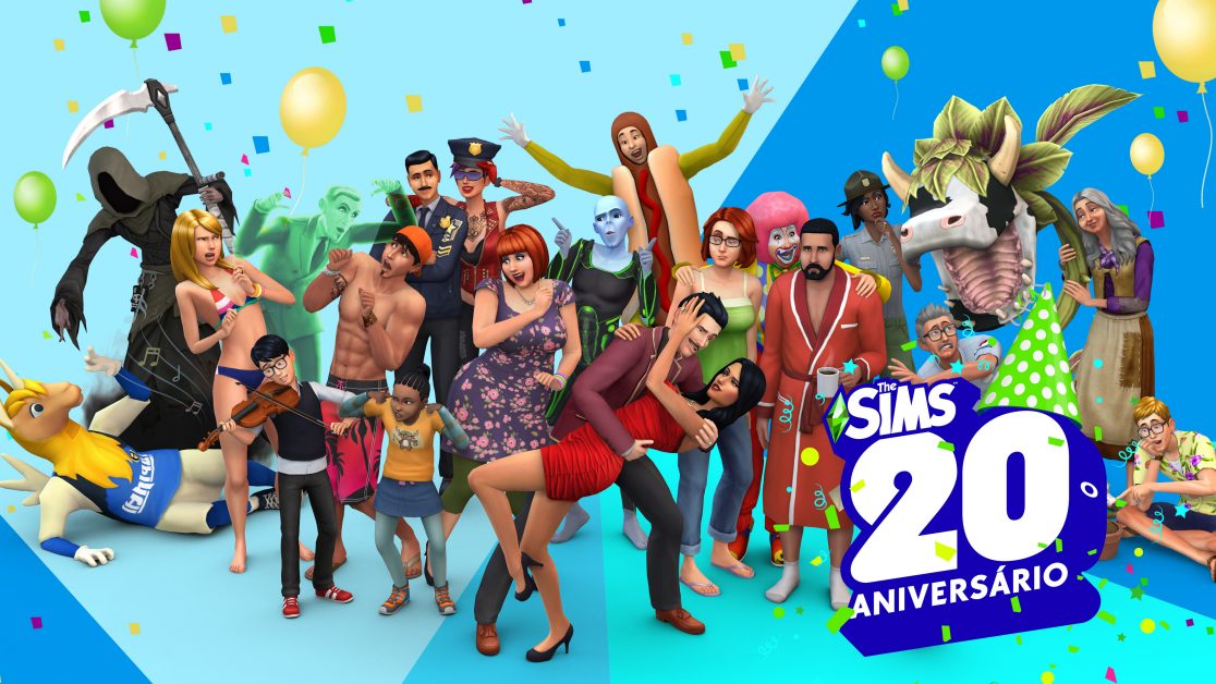 Agr ué eu vi, The Sims está de graça DRAGON BALL XE The Sims