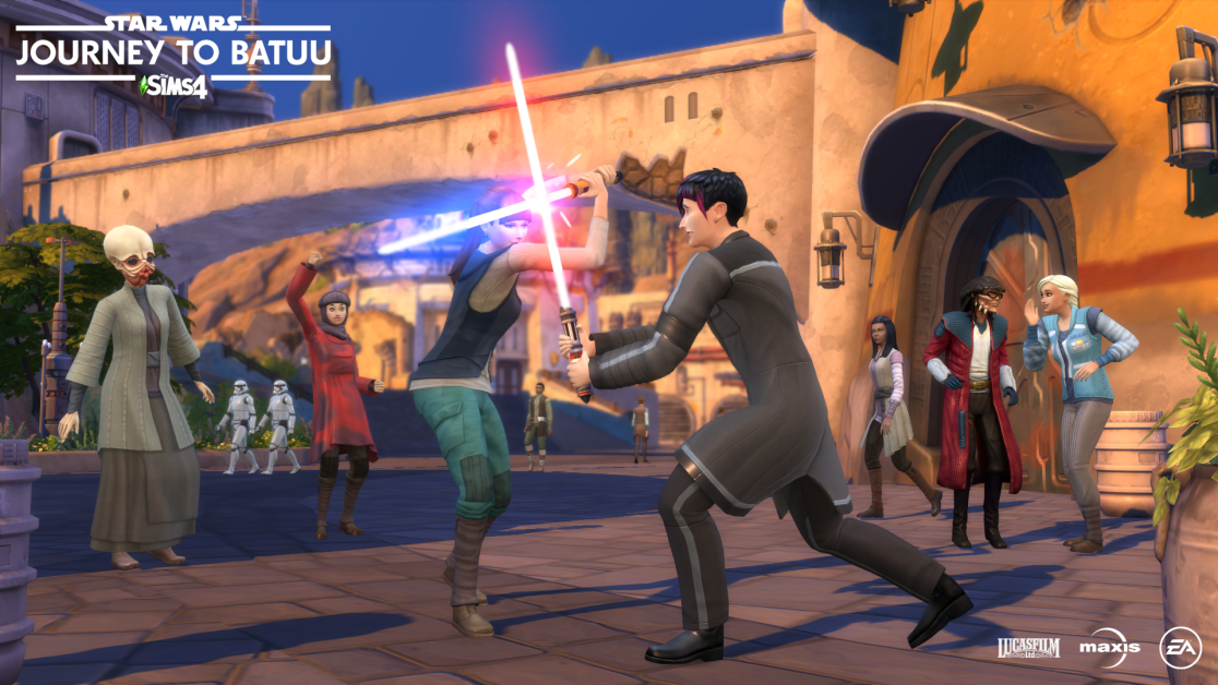 The Sims Freeplay FREE Star Wars packs 