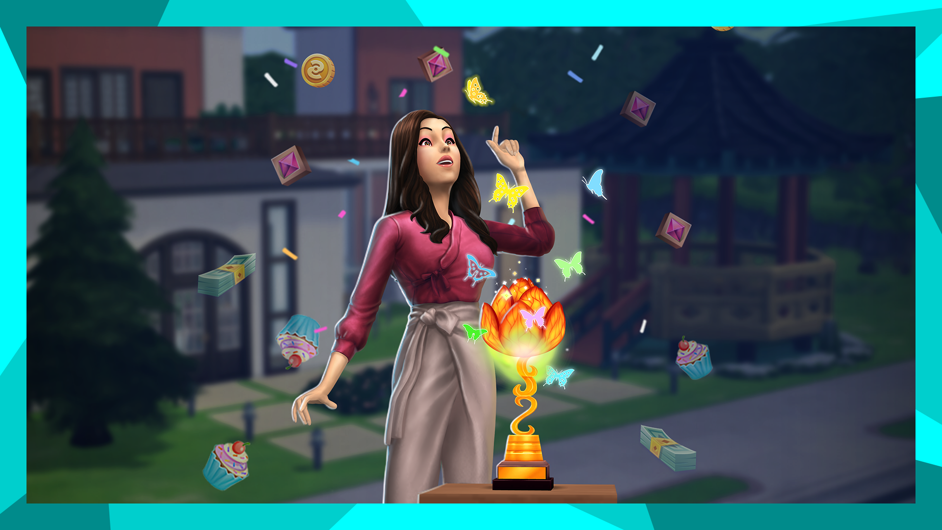 The Sims Mobile-Sim Festival Event – The Girl Who Games