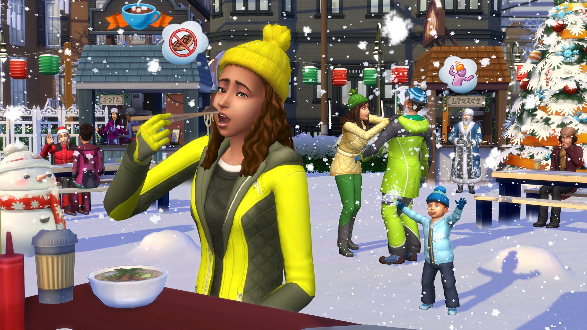 4 времени игра. The SIMS 4. времена года. Симс 4 времена года. The SIMS 4 Winter. Симс 4 зима.