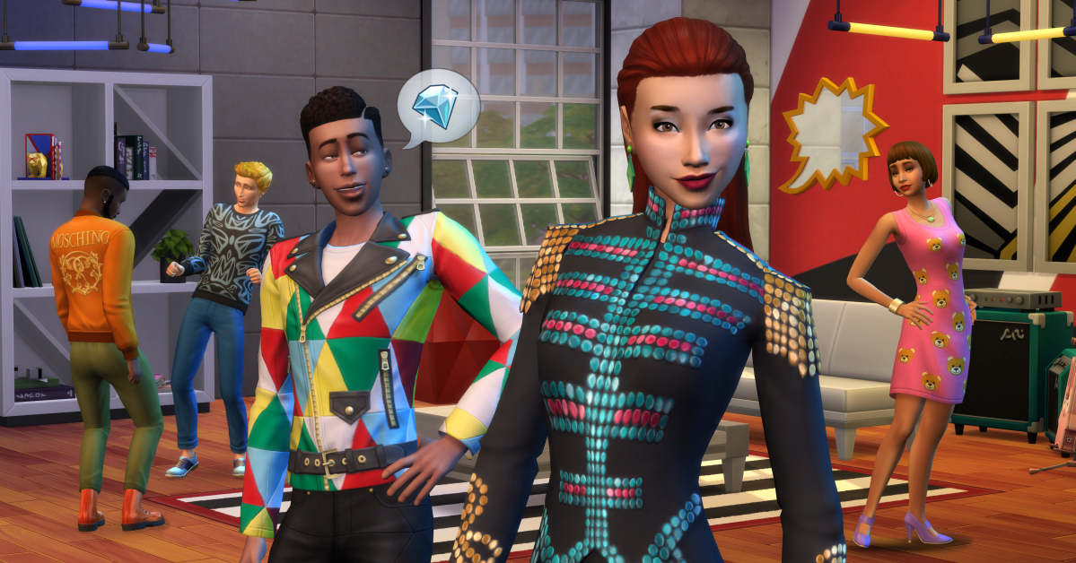 Introducing The Sims 4: Moschino Stuff Pack