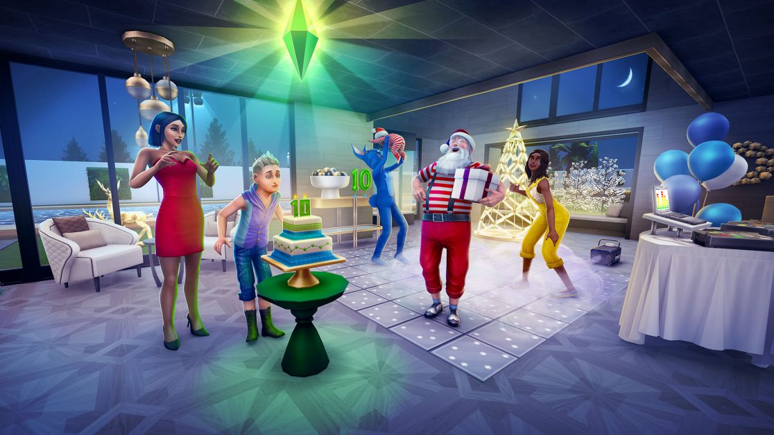 The Sims Mobile - Comemore com Festas no The Sims Mobile