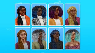 Pride Flags and Hairstyles Free Online Store Pack - Sims Freeplay 