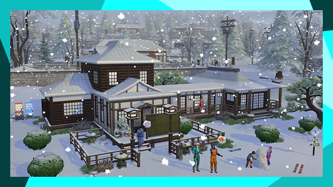 The Sims 4: Śnieżna Eskpada - Sanktuarium 