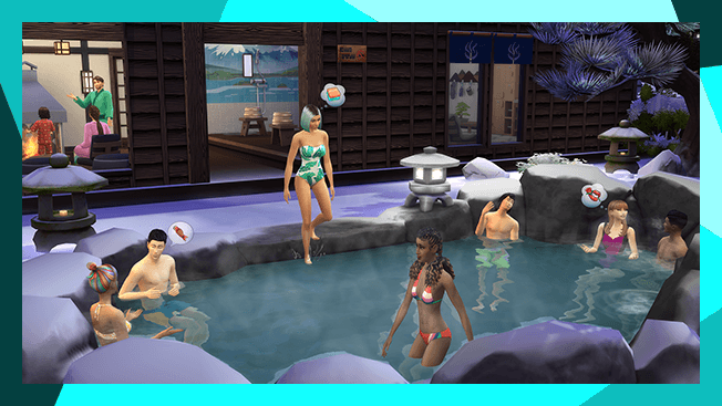 The Sims 4: Śnieżna Eskpada - Spa