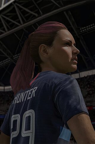 世界で愛されるゲームの女性キャラクター Fifa 19 のキム ハンター
