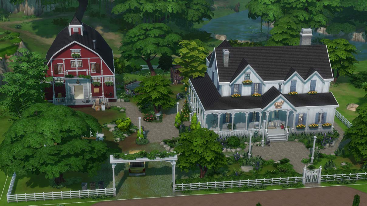 sims 4 free house