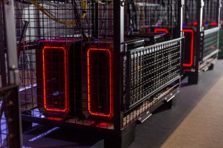 Avancerede spilcomputere fra Intel på EA's udstillingsområde