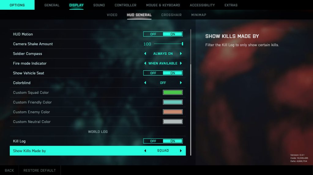 Battlefield 2042 Display Settings for PC An Official EA Site