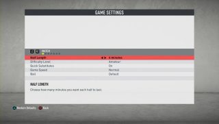 FIFA 20 Game Settings For PS4 EA Site