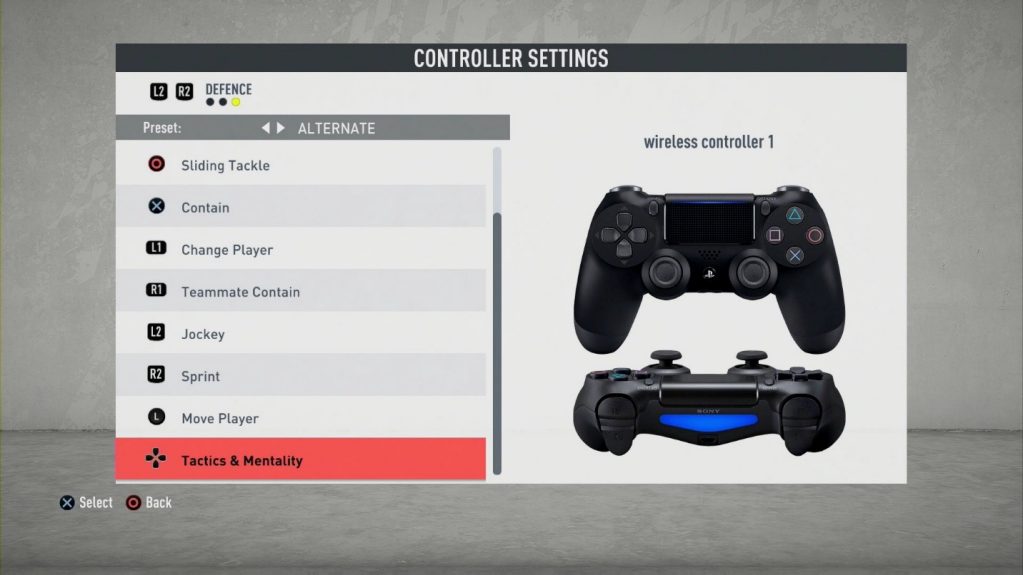 FIFA 20 Controller Settings For PS4 An Official EA Site