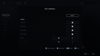 This is a picture of all the Basic controls you can edit on your Keyboard or Xbox controller.