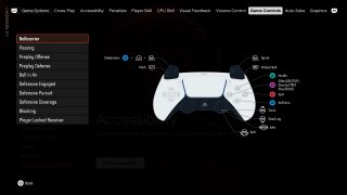 Playstation 5 Ballcarrier Offense Controls