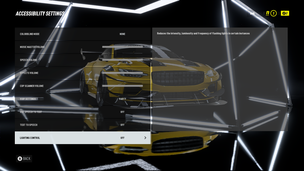 Need For Speed Heat Accessibility Settings For Xbox One An Official Ea Site Need For Speed Heat Accessibility Settings For Xbox One An Official Ea Site