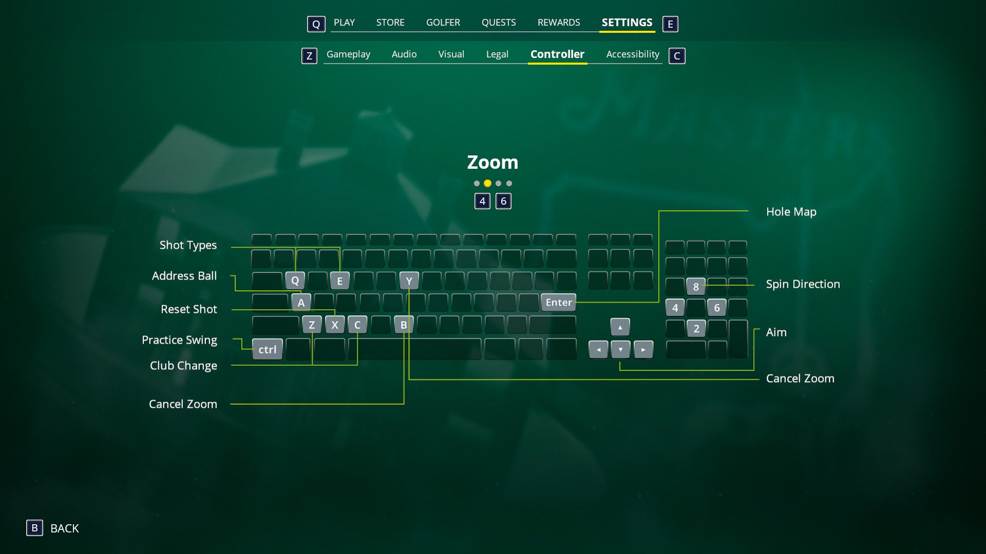 Ea sports pga tour control settings for pc an official ea site