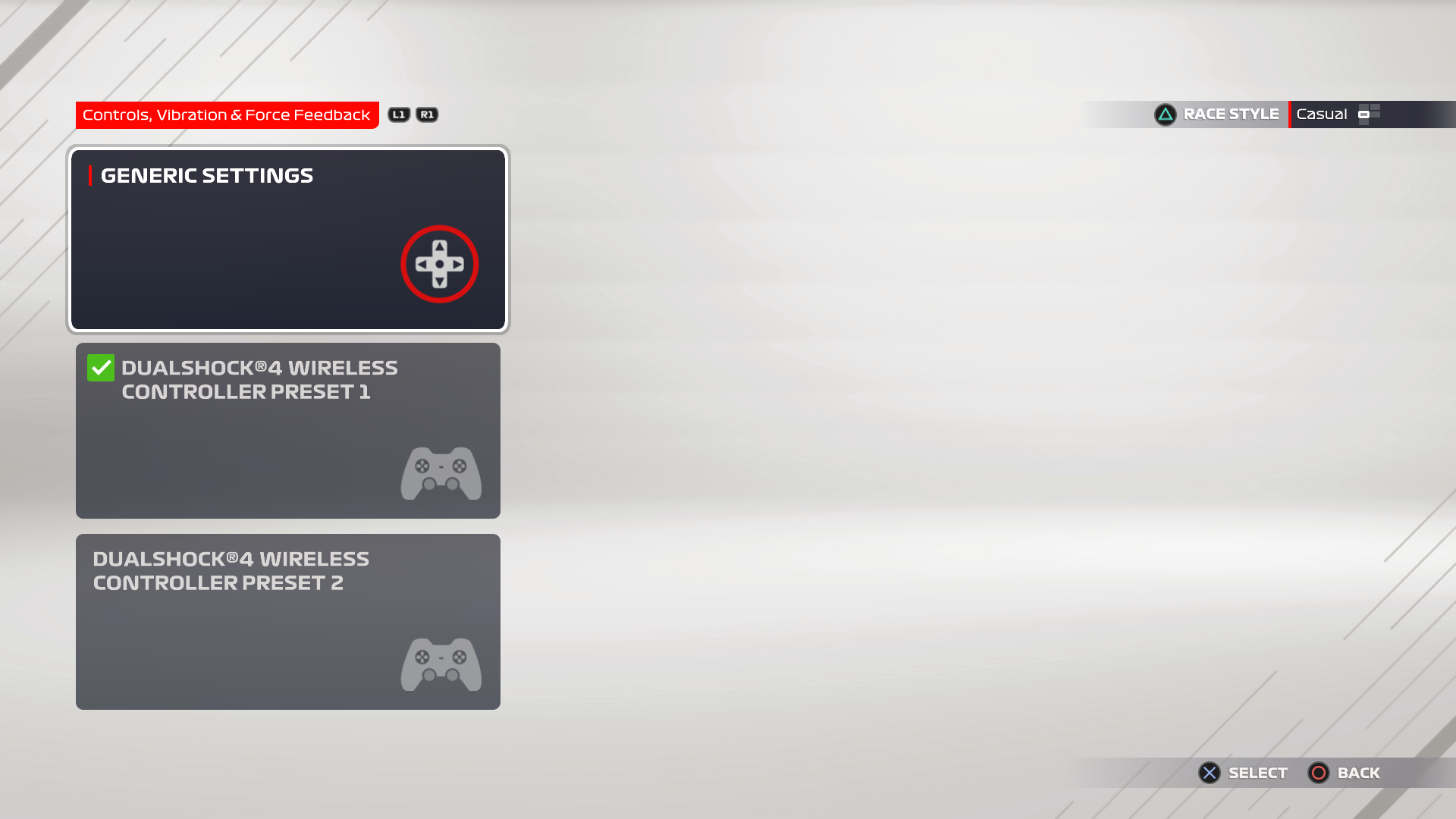 F1® 2021 Controls for PS4 - An Official EA Site