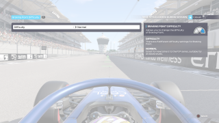 This image shows the braking point settings listed below. 