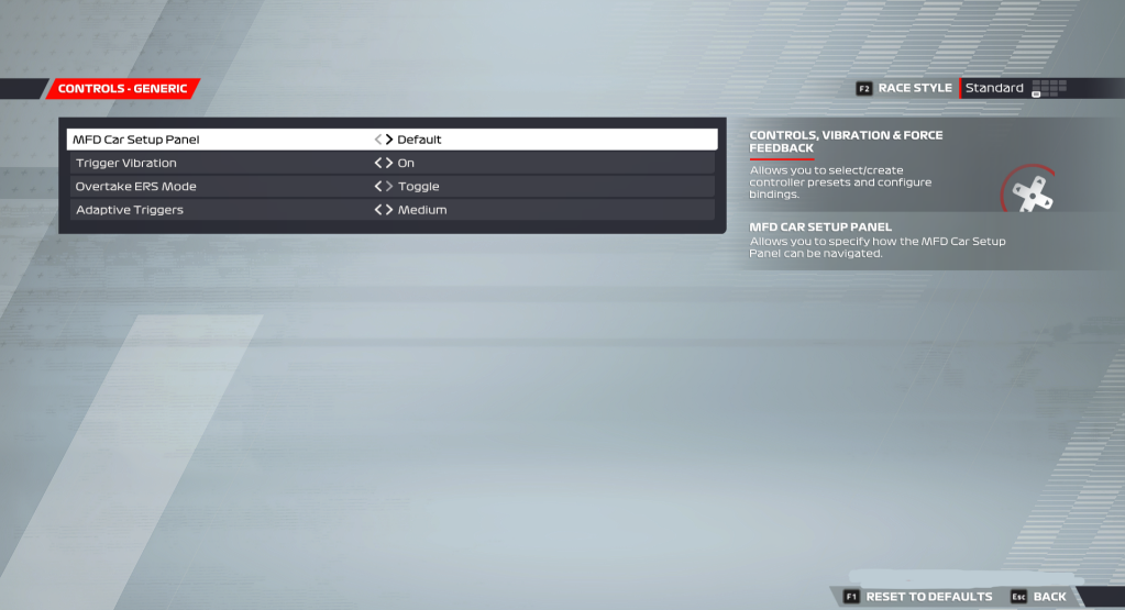 F1® 22 Controls For PC - An Official EA Site