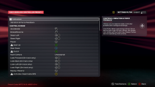 Screenshot from F1 25 showing Input Remapping settings menu for Xbox controller